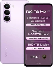 realme P4x 5G Factory Unlocked 8GB 128GB MTK Dimensity 7400 Ultra Processor-PINK