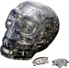 Crystal Puzzle Black Skull 50128