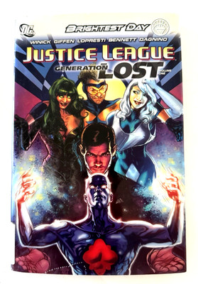 DC Brightest Day Justice League Generation Lost Volume 1 HB Library Discard READ