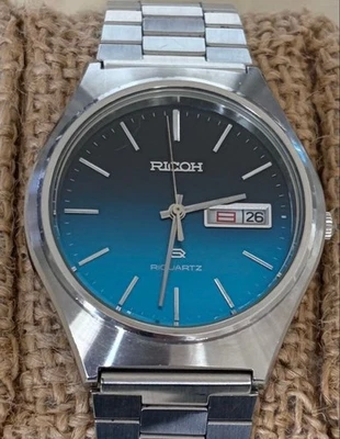 Ricoh Quartz Watch Vintage 37mm - Photo 1/4