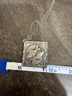 Vintage Sterling Silver Pisces Fish Pendant  With Chain — photo 6