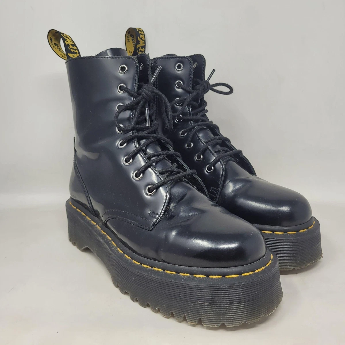Dr. Martens Jadon Black Boots for Women for sale - eBay