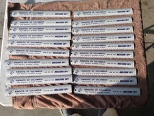 20 VINTAGE KNIGHTS OF COLUMBUS HELP MENTALLY RETARDED CITIZENS METAL RULERS 