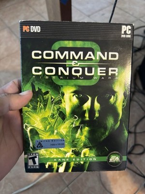 Command & Conquer 3: Tiberium Wars -- Kane Edition (PC, 2007) *Brand New*