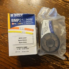 Brady 110895 Labels Cartridge with Ribbon - 0.75" x 16' for BMP21