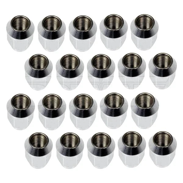 For Ford E-250 Econoline 75-85 Dorman Chrome Cone Seat Acorn Bulge Lug Nuts Foto 3 de 4