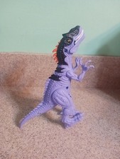 Animal Planet Tyrannosaurus Rex T-Rex Action Figure Purple Dinosaur Mouth Opens
