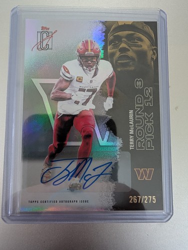 2025 Topps Signature Terry McLaurin Veteran Class Autographs (RAW)