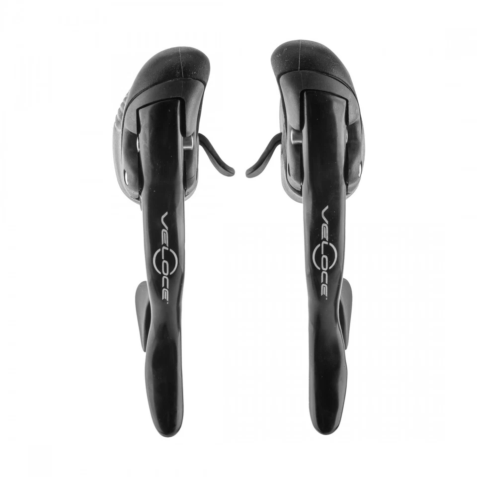 Campagnolo Veloce Ergopower Shifter Set, 10-Speed, Black - Image 2 of 2