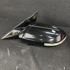 2009-2014 Nissan Maxima Left Driver Side View Door Mirror Wturn Signal Oem Black 2009-2014 Nissan Maxima Left Driver Side View Door Mirror Wturn Signal Oem Black