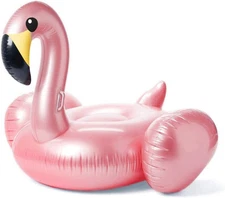 Giant Inflatable Flamingo Pool Float with Fast Valves Summer Beach Swimming Pool