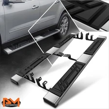 For 10-16 GMC Acadia Denali 6.5" Side Step Pads Nerf Bar Flat Running Boards