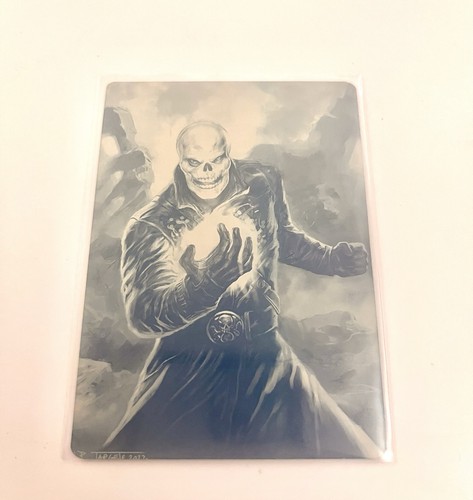 Red Skull [Printing Plate] #71 Marvel 2023 Fleer Ultra Wolverine card
