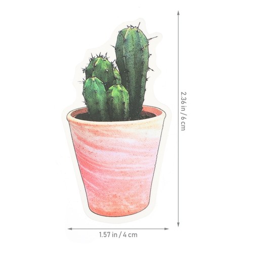 150 Pcs Waterproof Sticker Plants Wall Bathroom Stickers Resistant Colorful - Afbeelding 8 van 12