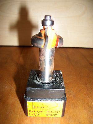 Roundover Router  Bit (Used) CMT859.540.11 .50 in. Shank Orange Tool