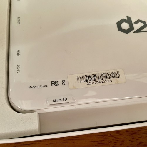 D2 Pad Internet Tablet DII Bianco 7" Android 4.0 Fotocamera Anteriore Integrata Precaricato - Foto 7 di 11