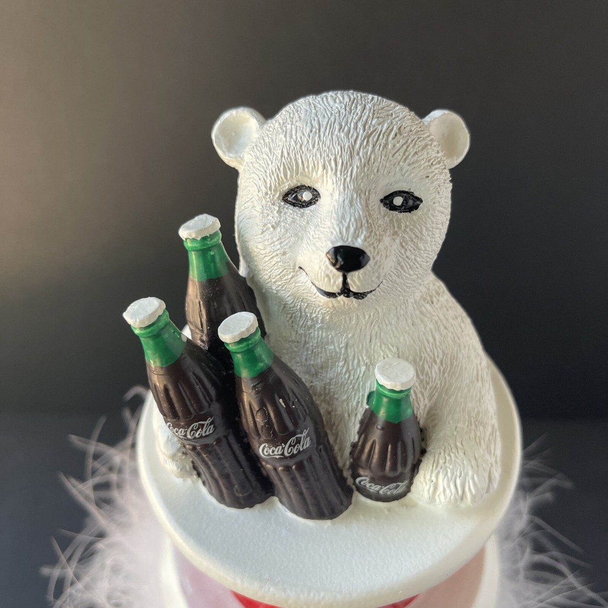 Kurt Adler Coca-Cola Hollywood Nutcracker with Polar Bear Hat 15