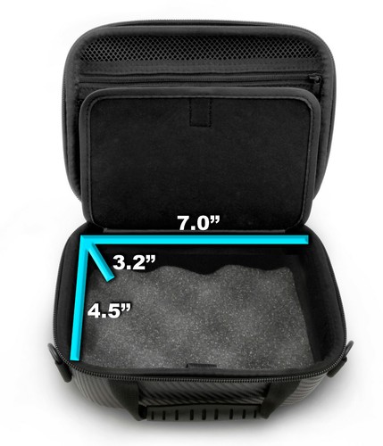 Projector Case for GooDee Mini Projector YG200 and More, Case and Strap Only - Photo 8/11