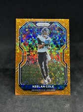 2020 Panini Prizm Orange Disco #96 Keelan Cole