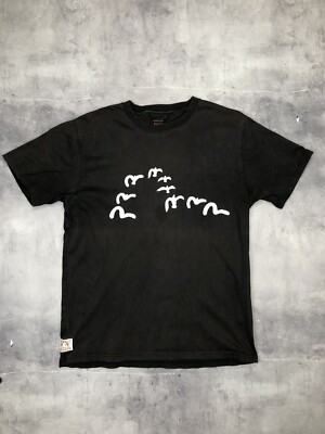 Vintage Evisu T-Shirt Evisulution Osaka Japanese Brand Y2k