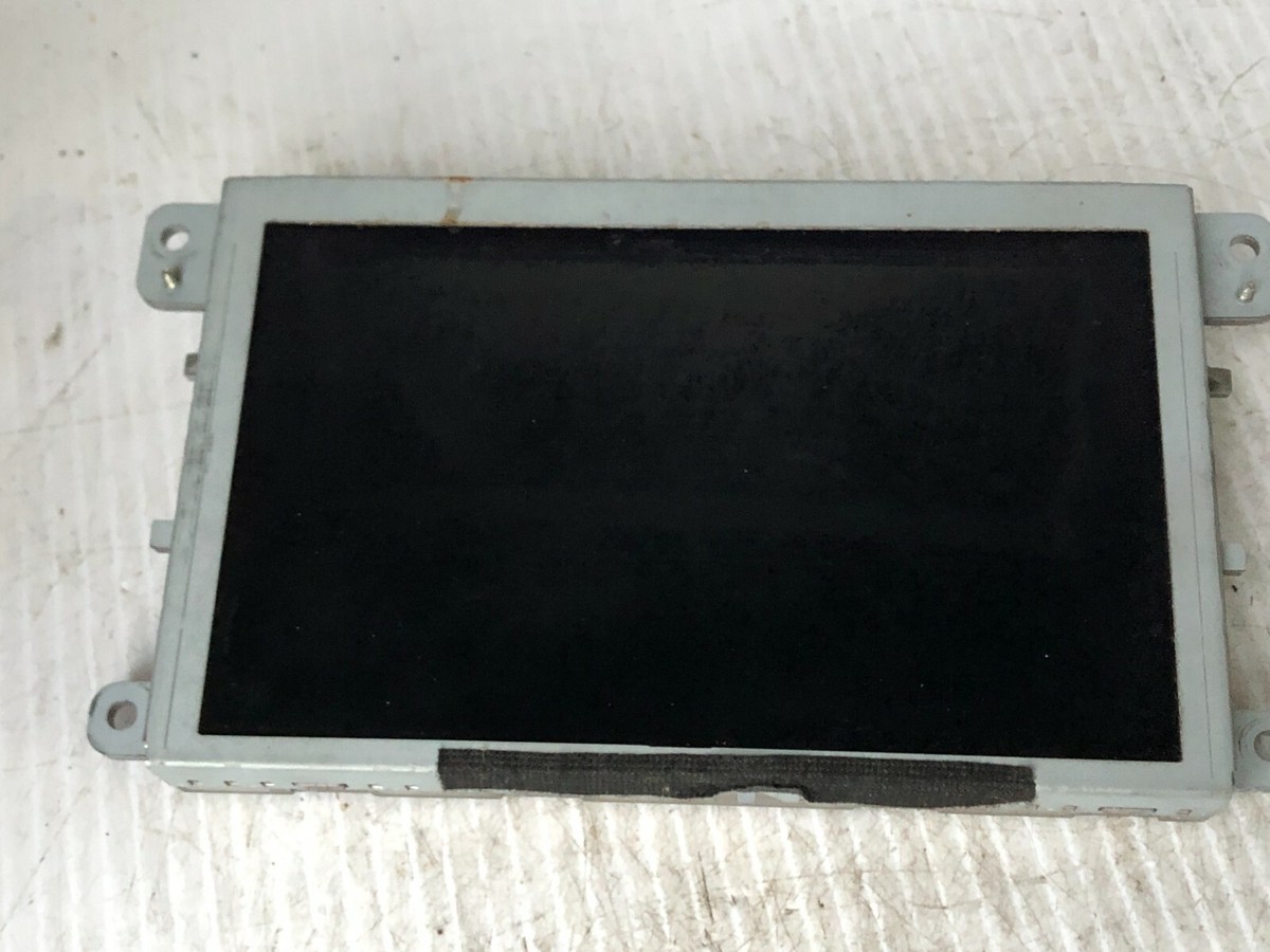 2009 - 2012 Audi A4 Navigation Information Display Screen P: 4F0