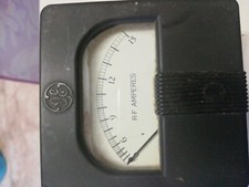 amperimetro de RF de la segunda guerra mundial