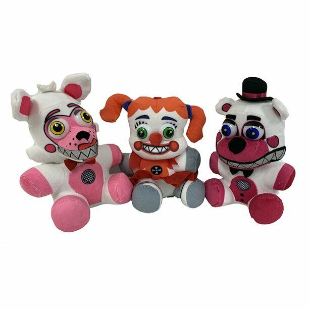 Chucks Toys Five Nights at Freddy's Sister Location 10 Plush: Funtime  Freddy