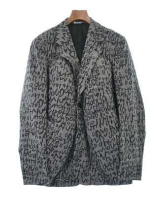 COMME des GARCONS HOMME PLUS Jacket Grayish(Total pattern) M