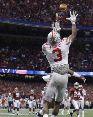A Michael Thomas Osu Ohio State Buckeyes Sugar Bowl Touchdown 8x10 Picture Celeb