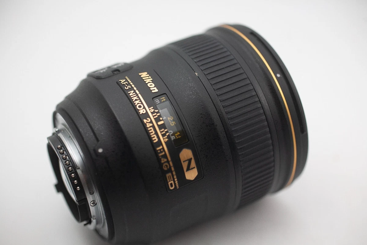 Preços baixos em Lentes Nikon f/1.4 24mm Focal | eBay