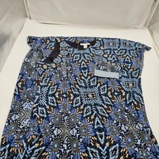 London Times Womens NWT Maxi Dress Size 12 Stretchy Top back Button Splits