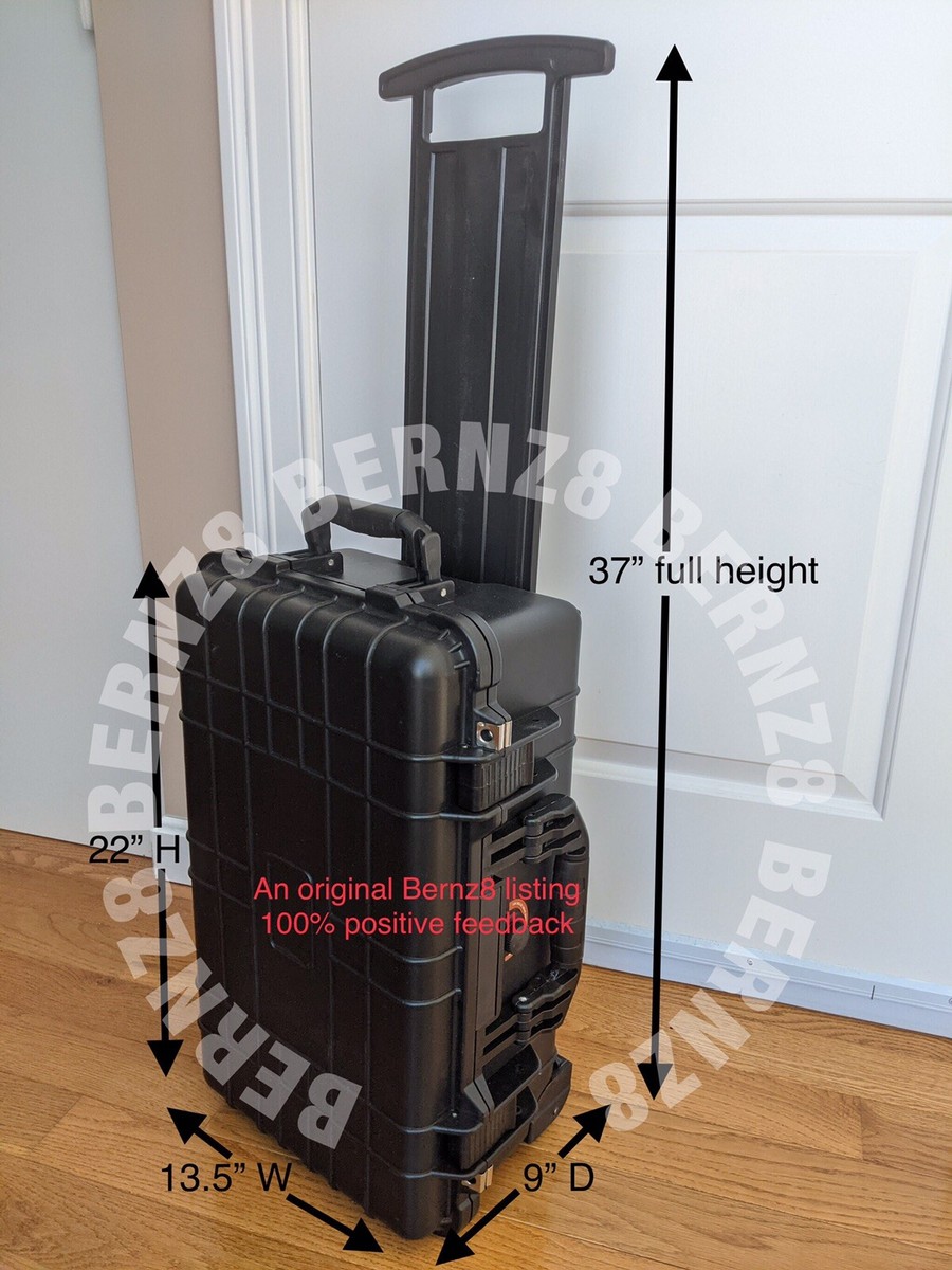 Carry-on Roll Aboard IP65 Waterproof Storage Travel Case for