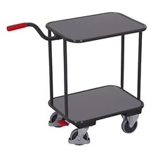 VARIOFIT - Griffroller mit 2 Ladeflächen, RAL 7016