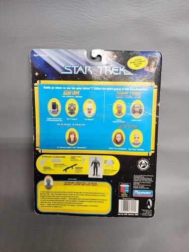 Captain Ben Sisco Bald Star Trek DS9 Actionfigur DEEP SPACE NINE Playmates 97 - Bild 2 von 2