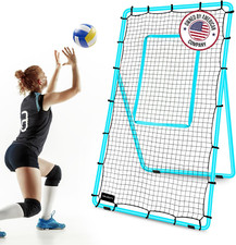Rete Rimbalzante Pallavolo Regolabile - Aiuto Allenamento 7x4 Ft con Borsa da Viaggio