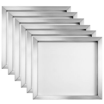 24''x20'' Neu Aluminum Frame Silk Screen Printing Screens with 110 Mesh 6 Pack