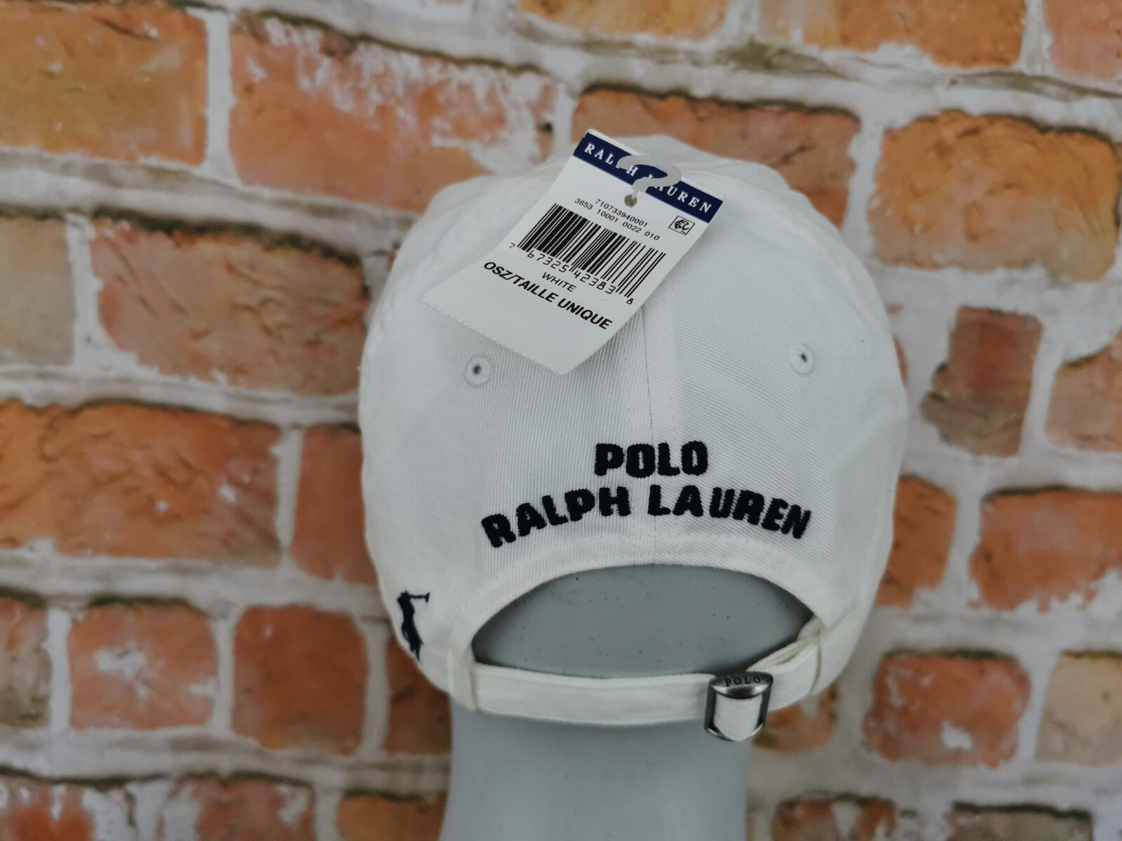 Nuovo Ralph Lauren 1967 Polo Usa Vintage Pony Cap Cappello Bianco Casual Nuovo
