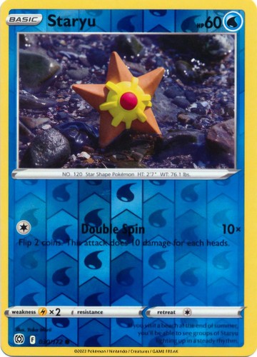 Pokmon Card Stari Reverse 030/172 Shining Stars, New, French | eBay