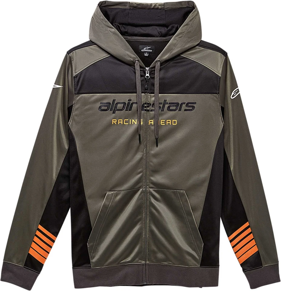 Sudadera con capucha polar Alpinestars Sessions II - sudadera para hombre Foto 3 de 4