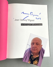 JEAN PIGOZZI Kunst In-person signed signiertes Buch =NEU= Autogramm + Foto