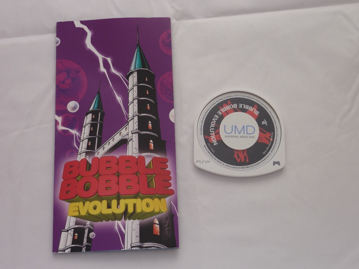 Jeu PSP Bubble Bobble Evolution - Première édition Taito - Version Française - Neuf Sous Blister