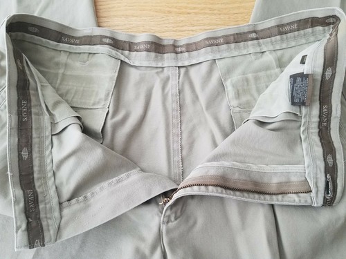 Savane Herren beige khaki Chino Hose Etikett Größe 40 x 32, Maße 38 x 30 - Bild 6 von 8