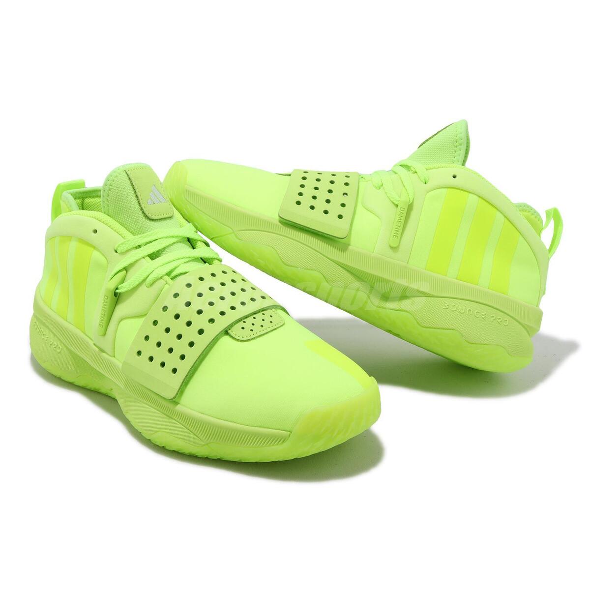 adidas Dame 8 EXTPLY Lillard Tennis Lucid Lemon Men adidas Dame 8 EXTPLY Lillard Tennis Lucid Lemon Men