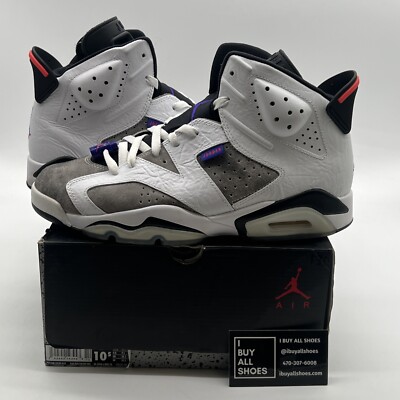 jordan 6 white grey purple