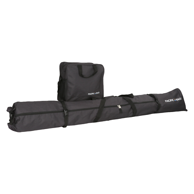 Adjustable Length Ski and Boot Bag Combo - Black Set + 2 Ski  display picture 2