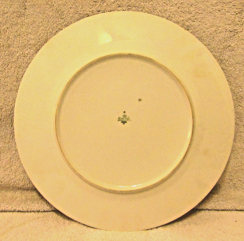 Antique Rosenthal Bavaria Floral with Gold Accent 11" Porcelain Dinner Plate - Picture 7 of 10