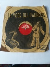 Disco Vinile 78 giri La Voce Del Padrone anno 1946