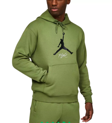 Chándal Nike Air Jordan polar con capucha verde - Imagen 2 de 3