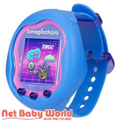 NEW) Tamagotchi Uni Blue in Box BANDAI 2024 Wi-Fi Brand from
