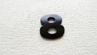 NUMBER 8 FULL METAL BLACK 3D SELF-ADHESIVE CAR BADGE HOME EMBLEM STICKER